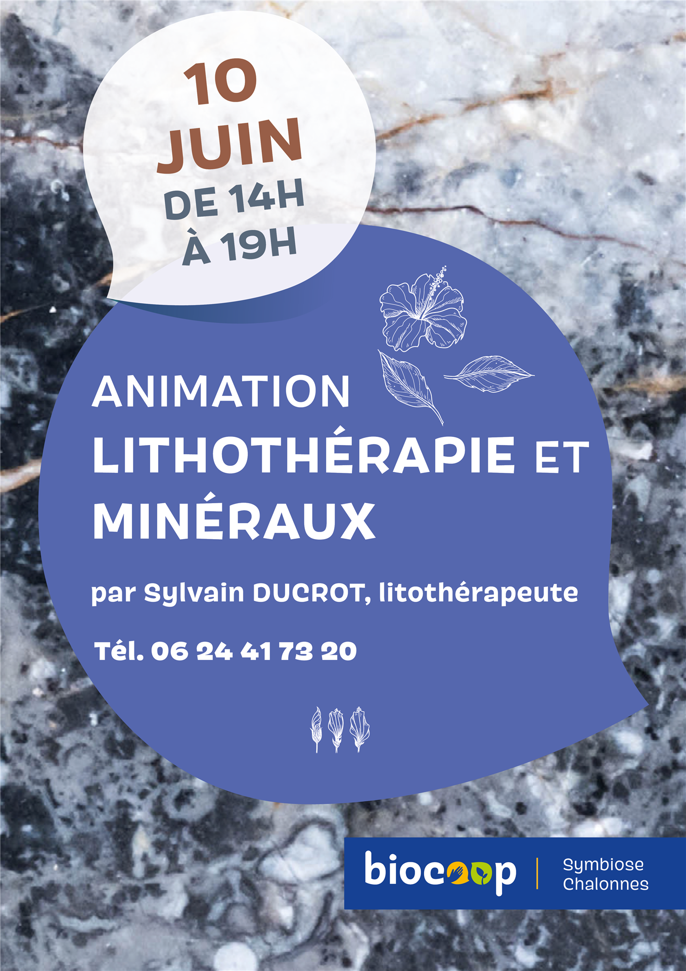 Animation " Lithothérapie & Minéraux "