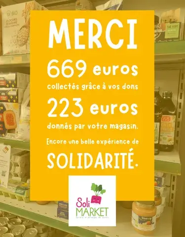 Merci Collecte Bio Solidaire