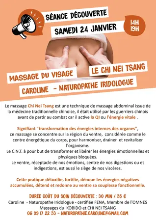 Massage du ventre, le CHI NEI TSANG
