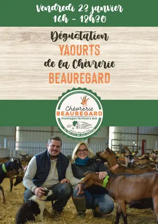Dégustation de Yaourts de la Chèvrerie Beauregard !